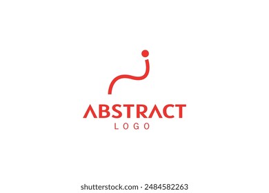 Abstraktes Logo-Design der Vektorgrafik