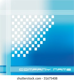 VECTOR Company - Corporate Background for depliant or business brochure