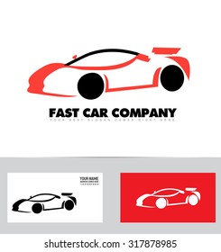 Vector company logo icon element template car auto repair 