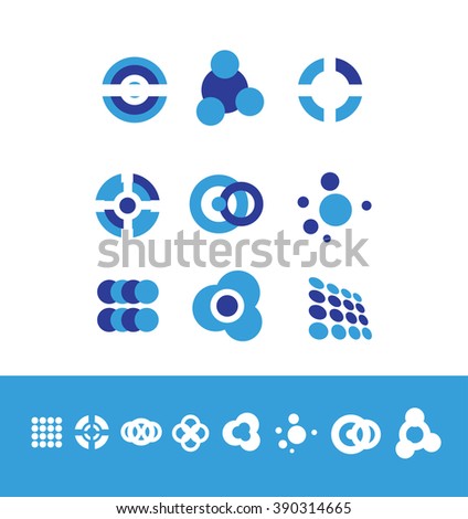 vector company logo icon element template stock vector royalty free