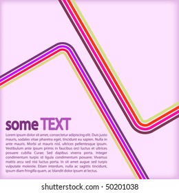 vector of company style concept pink