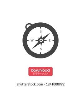 Vector compass icon