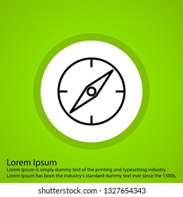 Vector Compass Icon