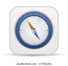 Vector compass icon