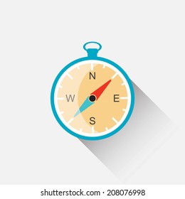 Vector compass icon