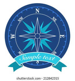 Vector compass icon 