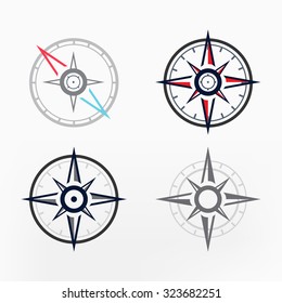 Vector compass icon