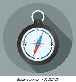 Vector compass icon