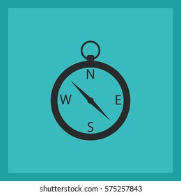 Vector Compass Icon.