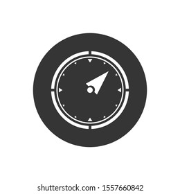 Vector compass icon. Vector web design