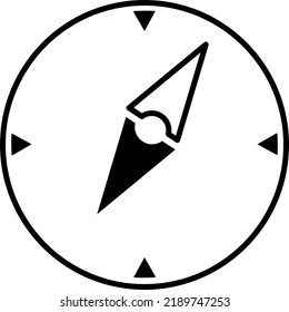 Vector compass icon. Vector web design.eps
