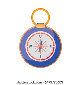 vector Compass . vector illustration of compass . vector icon for web, cartoon illustration compas