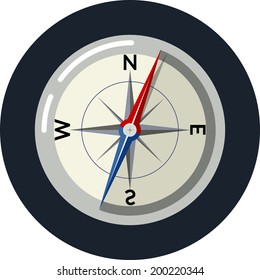 Vector Compass rose