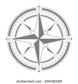 vector compass rose for your design