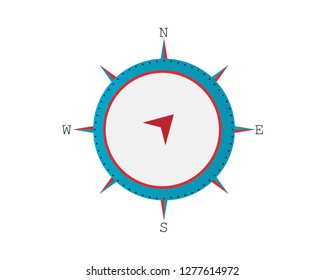 Vector - Compass signs and symbols logo