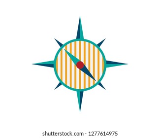 Vector - Compass signs and symbols logo