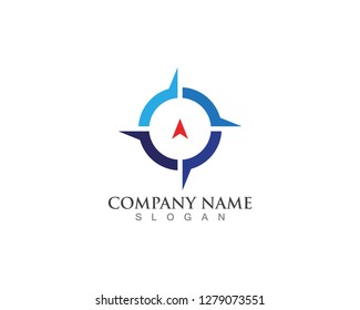 Vector - Compass signs and symbols logo