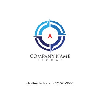 Vector - Compass signs and symbols logo