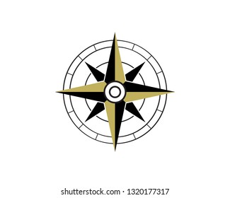 Vector - Compass signs and symbols logo