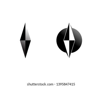 Vector - Compass signs and symbols logo