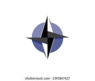 Vector - Compass signs and symbols logo