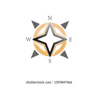 Vector - Compass signs and symbols logo
