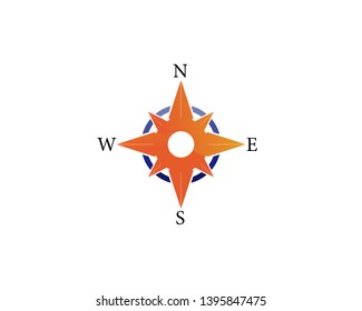 Vector - Compass signs and symbols logo
