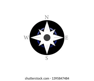 Vector - Compass signs and symbols logo
