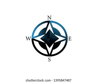 Vector - Compass signs and symbols logo
