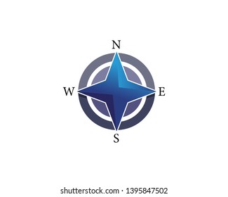 Vector - Compass signs and symbols logo