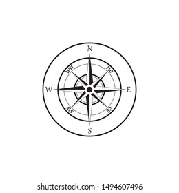 Vector - Compass signs and symbols logo