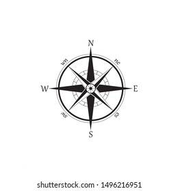 Vector - Compass signs and symbols logo