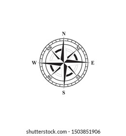 Vector - Compass signs and symbols logo