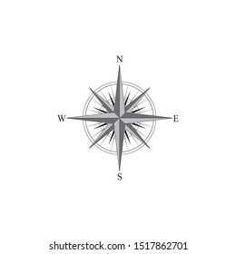 Vector - Compass signs and symbols logo