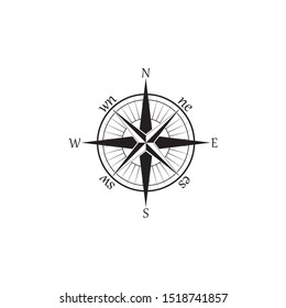 Vector Compass Signs Symbols Logo Stock Vector (Royalty Free ...