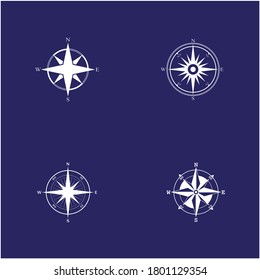 Vector - Compass signs and symbols logo