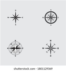 Vector - Compass signs and symbols logo
