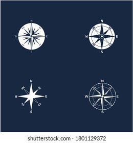 Vector - Compass signs and symbols logo