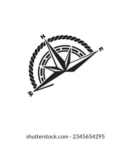 Vector - Compass signs and symbols logo