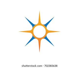 Vector - Compass signs and symbols logo
