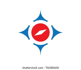 Vector - Compass signs and symbols logo
