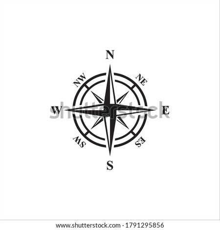 Vector - Compass signs and symbols logo