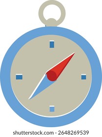 Vector compass symbol icon for business web design illustration