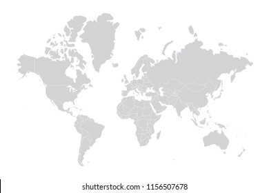 Vector Complete World Map