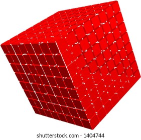 Vector of complex cube