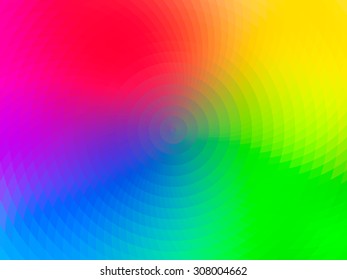 vector composition with grid, tiles, gradient effect