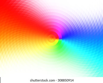 vector composition with grid, tiles, gradient effect