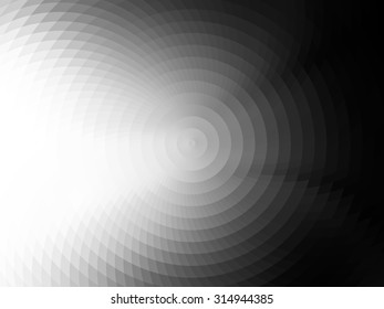 vector composition with grid, tiles, gradient effect