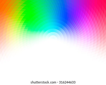 vector composition with grid, tiles, gradient effect