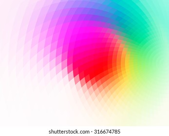 vector composition with grid, tiles, gradient effect